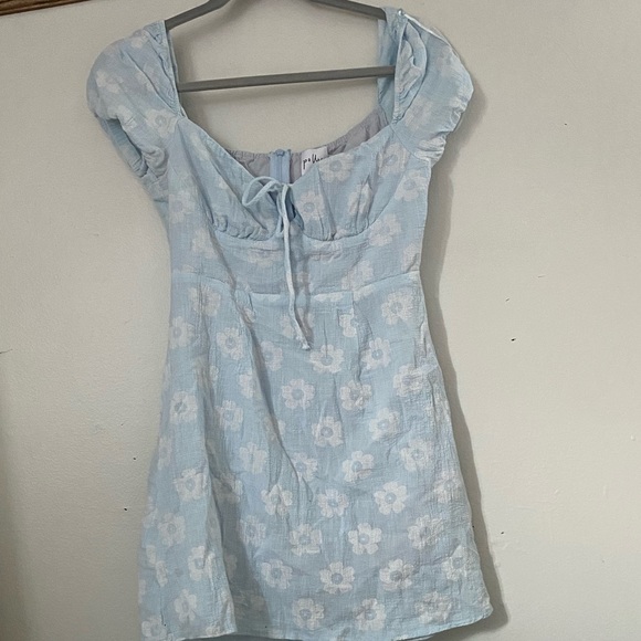 shelly mini dress blue